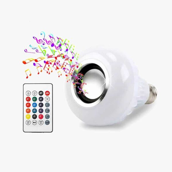 Altoparlant me Bluetooth dhe Llambë me ngjyra