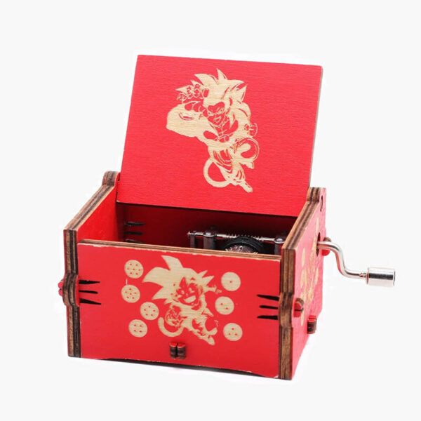 Kuti druri e personalizuar me imazhin dhe tingujt muzikor nga 'DragonBall GT'