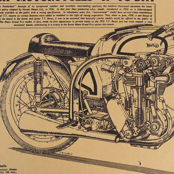 Poster British Motorcycles