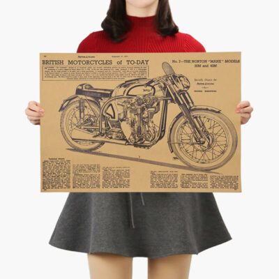 Poster British Motorcycles
