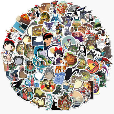 Stikera Studio Ghibli Anime