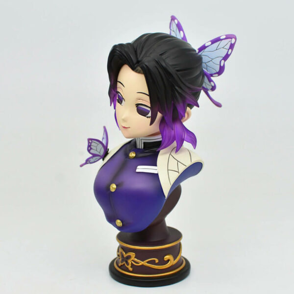 Figurë aksioni Shinobu Kocho në version bust me gjatësi 16cm është një personazh kryesor mbështetës i Demon Slayer.