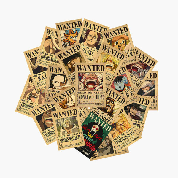 Poster One Piece Most Wanted2