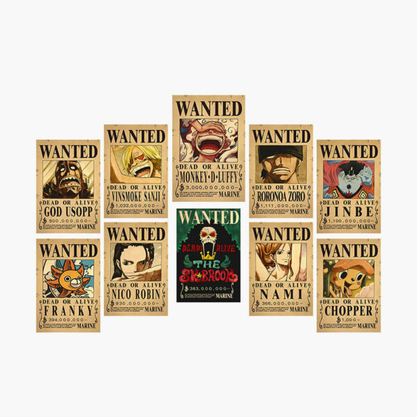 Poster One Piece Most Wanted3