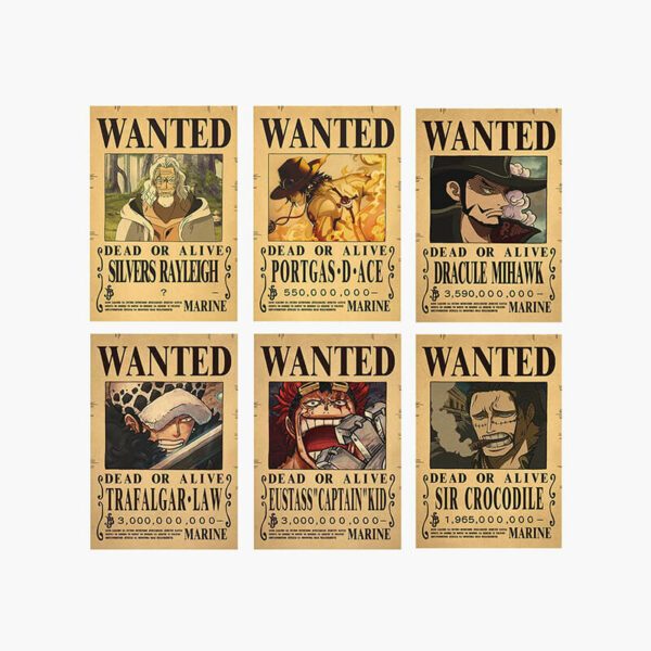 Poster One Piece Most Wanted4