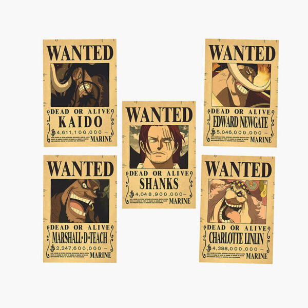 Poster One Piece Most Wanted5