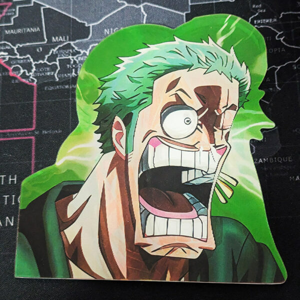 Stiker i ndryshueshem 3 ne 1 - One Piece