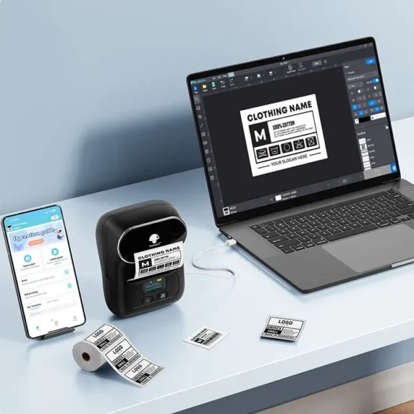 Phomemo M110 - Printer Termik me Bluetooth